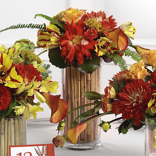 Tall Cylinder Centerpiece