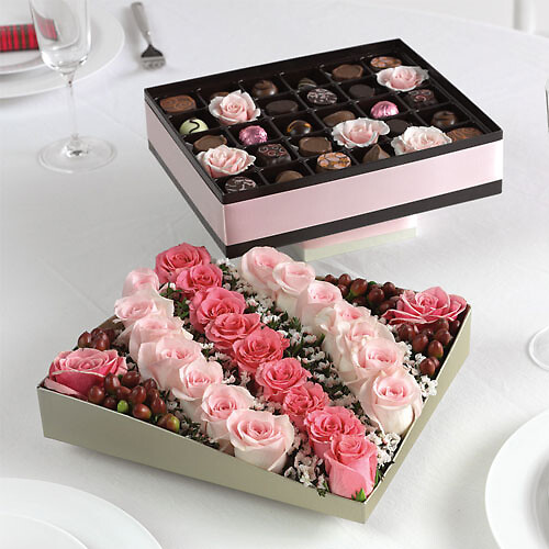 Chocolate Box Centerpiece