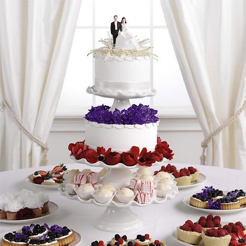 Tiered Cake and Pastry Stand (cake stand not included)